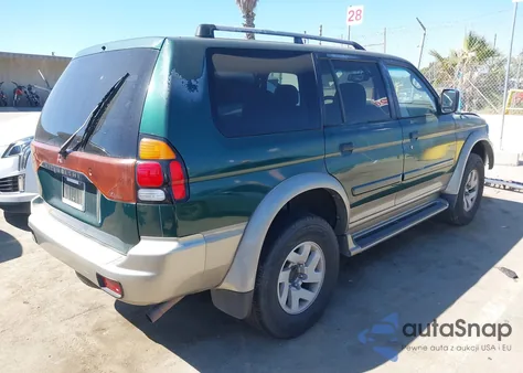2001 Mitsubishi Montero Sport Xls z USA, uszkodzony, nr VIN JA4LS31H31P044705